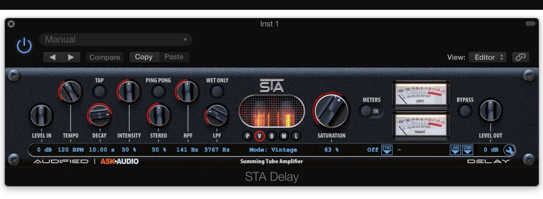 Audified STA Delay VST VST3 AU AAX v2.1.0 WiN-康灵博客 Audified STA Delay VST VST3 AU AAX v2.1.0 WiN-康灵博客