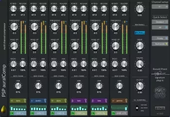 PSPaudioware PSP auralComp v1.0.3-R2R多通道压缩-康灵博客 PSPaudioware PSP auralComp v1.0.3-R2R多通道压缩-康灵博客
