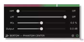 Bertom Audio Phantom Center (Stereo Imager) v1.0.10 x64 x86 VST3 AU AAX LiNUX WiN MAC-康灵博客