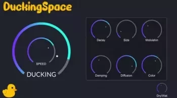 Sonic Skunk DuckingSpace (Sidechain Reverb) v1.0 x64 VST3 WiN MAC简单混响-康灵博客