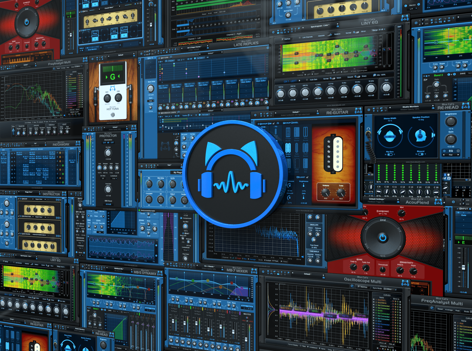 综合效果套装-Blue Cat's All Plug-Ins Pack 2025.4.CE - V.R-康灵博客