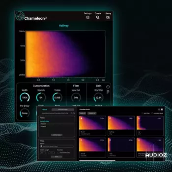 智能混响建模插件-Accentize Chameleon v2.1.5-R2R-康灵博客