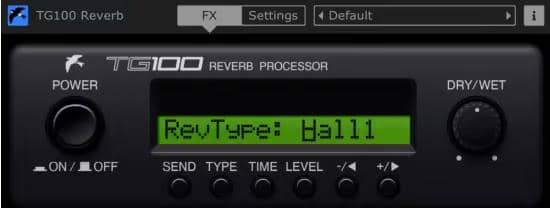 完美复刻九十年代原版YamahaTG100混响 Martinic TG100 Reverb 1.0.0 WiN-康灵博客