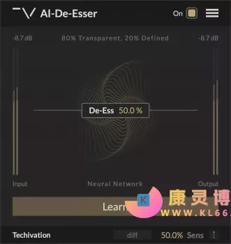 Techivation AI-De-Esser v1.0.0-BUBBiX-康灵博客