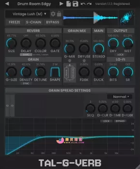 Togu Audio Line TAL-G-Verb v1.2.6 Incl Patched and Keygen-R2R-康灵博客